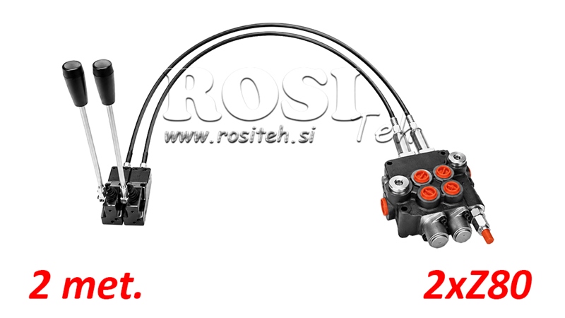 KIT 2xZ80 + JOYSTICK 1 POZICE L2000