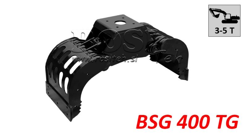 UCHOPOVAČ KAMENŮ BSG 400 TG 1000 kg - 1100 mm
