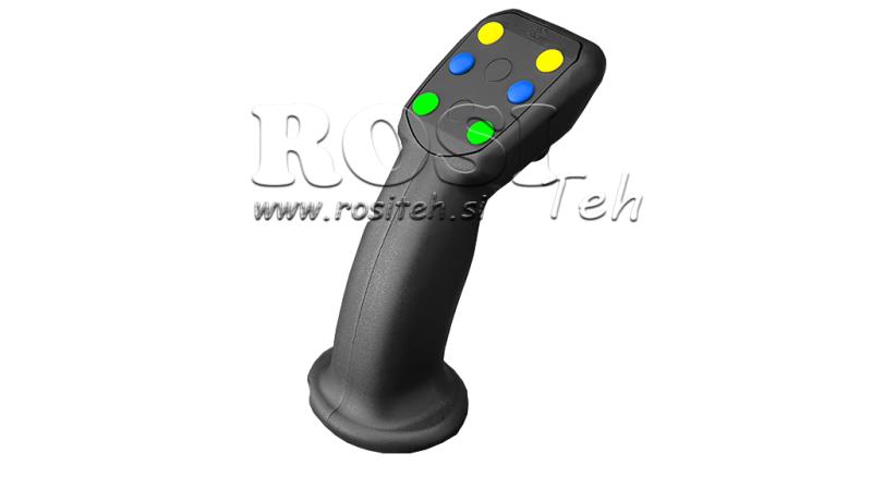 DÁLKOVÉ OVLÁDÁNÍ JOYSTICK - 6 TLAČÍTKA