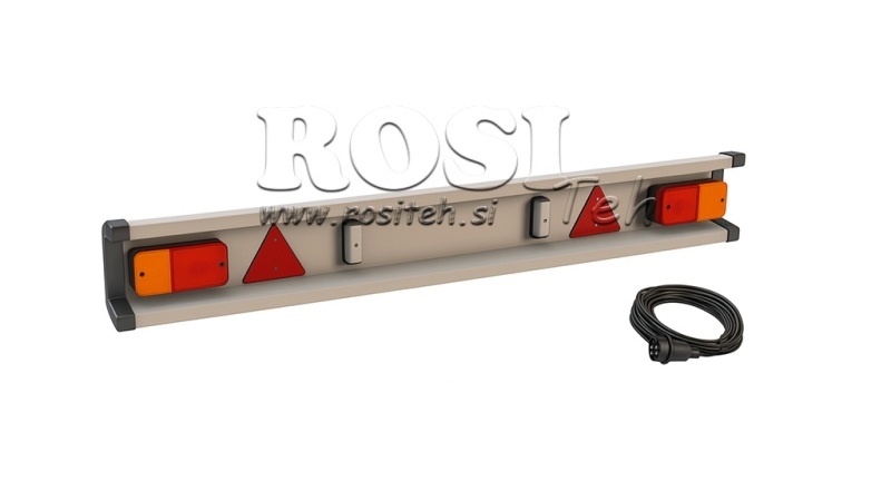 ODBIJAČ PRIKOLICE Z LUČMI 2150mm