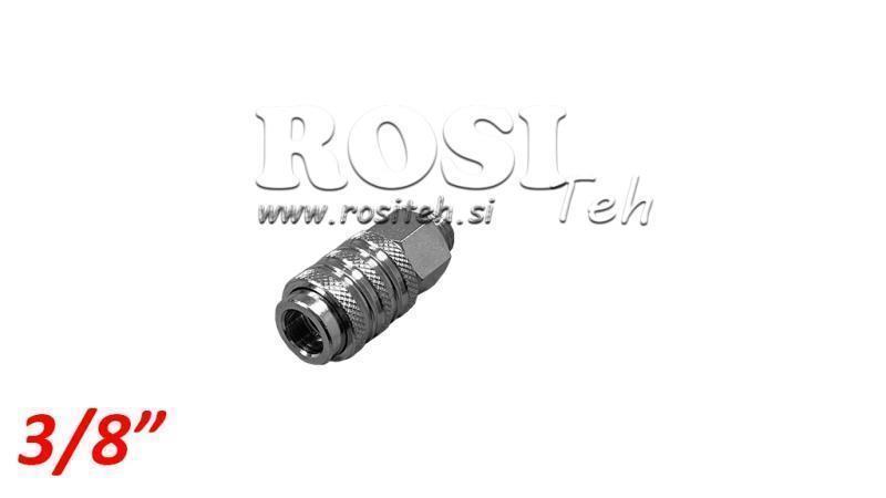 PNEVMATSKA HITRA SPOJKA ŽENSKA ZUNANJI NAVOJ G038 - DN7,2