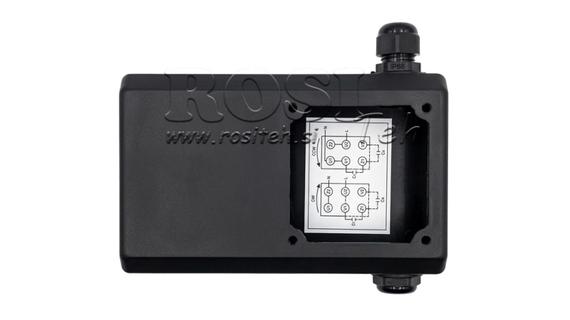 PVC PŘIPOJOVACÍ KRABICE PRO ELEKTROMOTOR