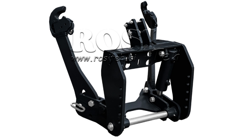 PŘEDNÍ HYDRAULIKA TRAKTORU 2KAT PRO TRAKTOR 1500KG ČERNÁ (RAL 9005)