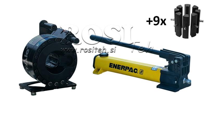 14078 - PŘENOSNÝ RUČNÍ LIS PM18F-9J (120 Tun) S ČELISTMI