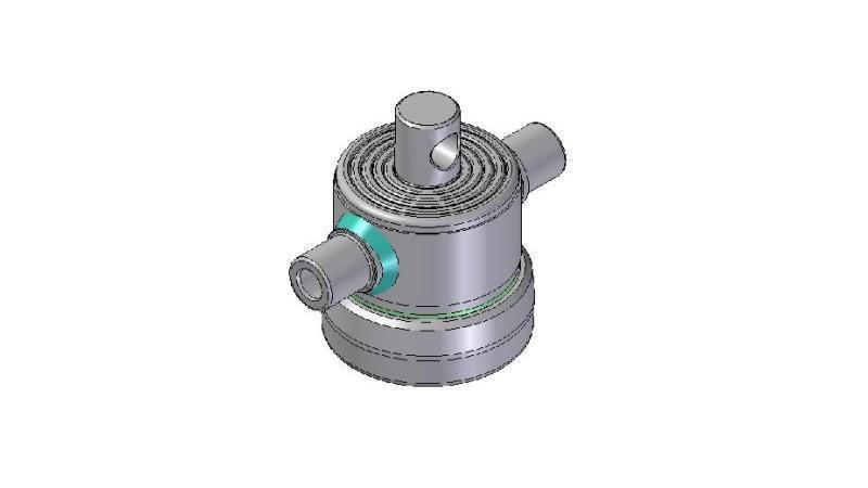 6001F -TELESCOPICKÝ CYLINDR STANDARD/DÍRA 6 STUPŇŮ ZDVIH 450 FI 124