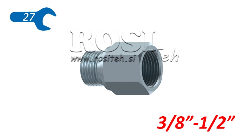 HYDRAULICKÝ ADAPTÉR MUŽ-FENA 3/8-1/2