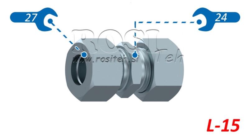 HIDRAVLIČNI PRIKLJUČEK FITING NZ