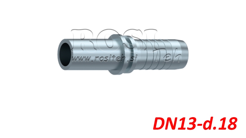 DURITE DE RACCORDEMENT HYDRAULIQUE DROITE DN13-d.18