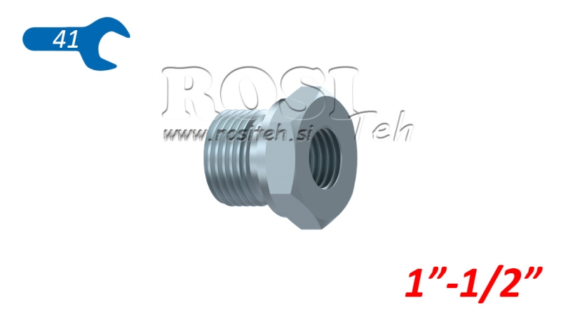 HYDRAULICKÝ ADAPTÉR MUŽ-FENALE 1-1/2