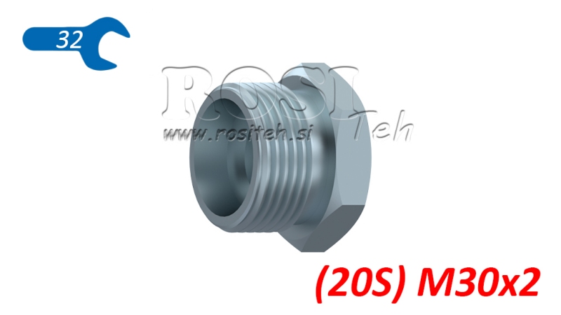 HIDRAVLIČNI ČEP (20S) M30x2