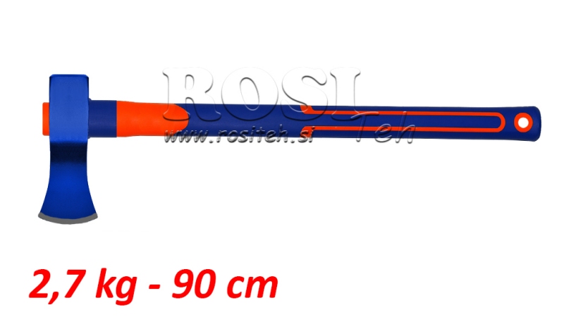ŠTÍPACÍ SEKERA S KARBONOVOU RUKOJETÍ - A621 2,7 kg - 90 cm