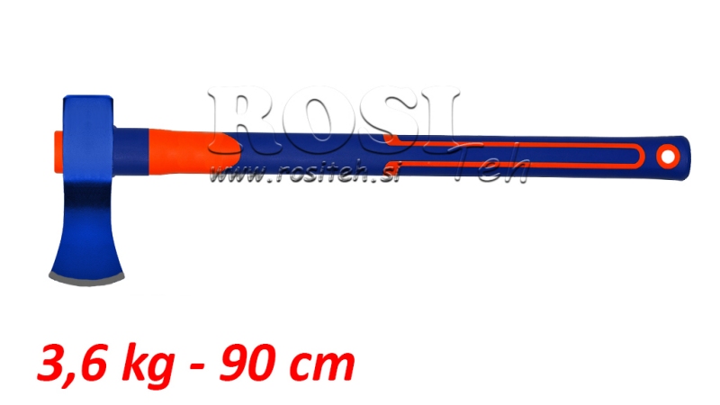 ŠTÍPACÍ SEKERA S KARBONOVOU RUKOJETÍ - A621 3,6 kg - 90 cm