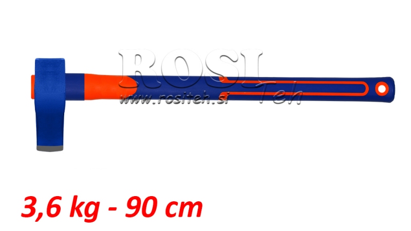 ŠTÍPACÍ SEKERA S KARBONOVOU RUKOJETÍ - A623 3,6 kg - 90 cm