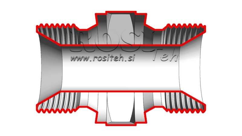 HYDRAULICKÝ DVOJITÝ VENTIL BSP 1/2