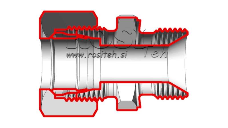 HYDRAULICKÝ DVOJČINNÝ VÁLEC S MATKOU AL8-BSP1/4