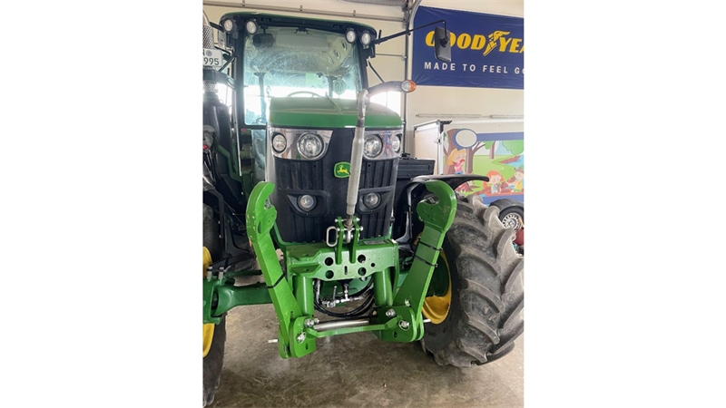 PŘEDNÍ HYDRAULIKA TRAKTORU CAT. 2 PRO TRAKTOR 1500 KG - ZELENÁ (RAL 6001)