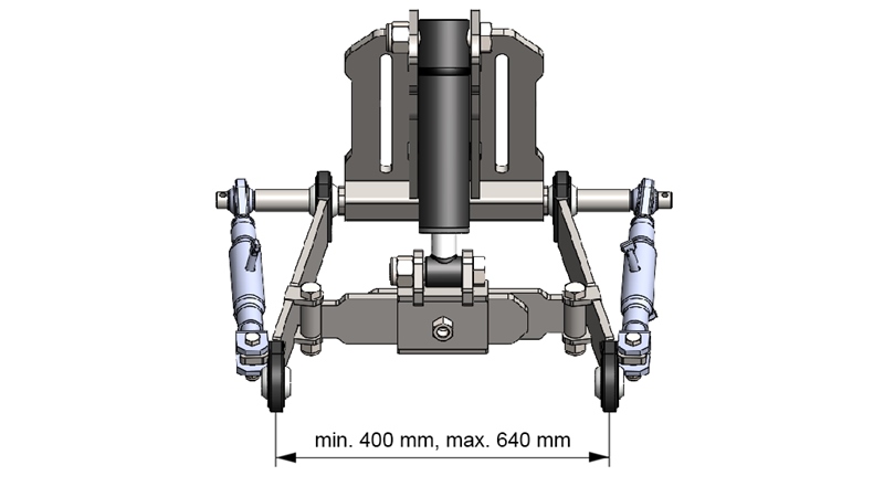 PŘEDNÍ HYDRAULIKA TRAKTORU CAT. 1 - ECO PRO TRAKTOR