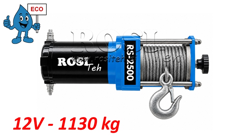 12 V ELEKTRICKÝ NAVIJÁK RS-2500 - 1130 kg - ECO