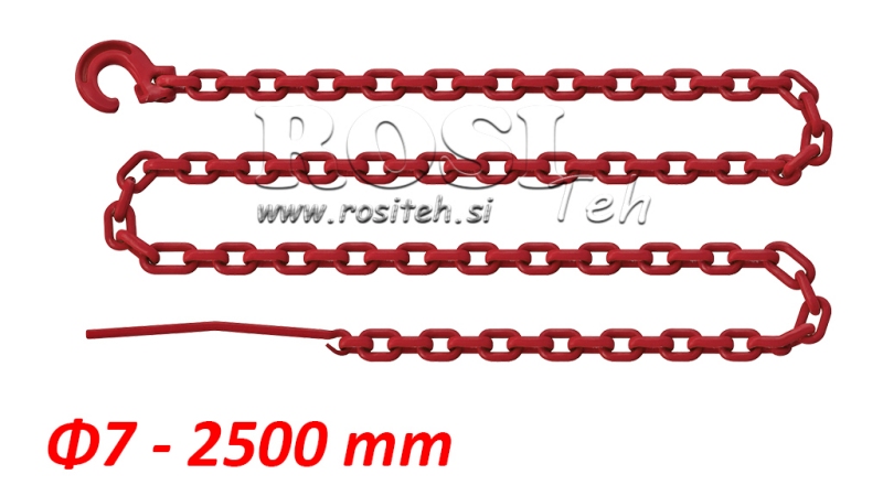 GOZDARSKA VERIGA vel.7-2500mm