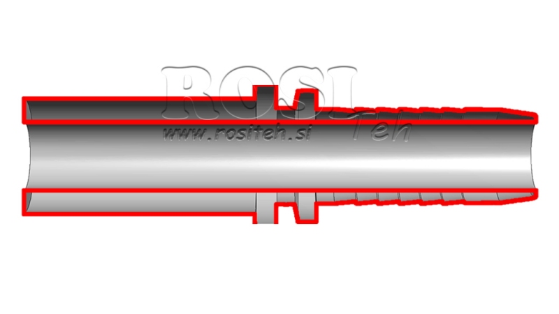 HIDRAVLIČNI PRIKLJUČEK CEVNI PREHOD RAVNI DN6-d10