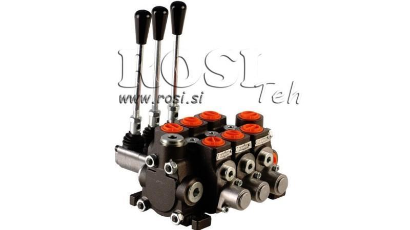 Hydraulický ventil 3xPC70