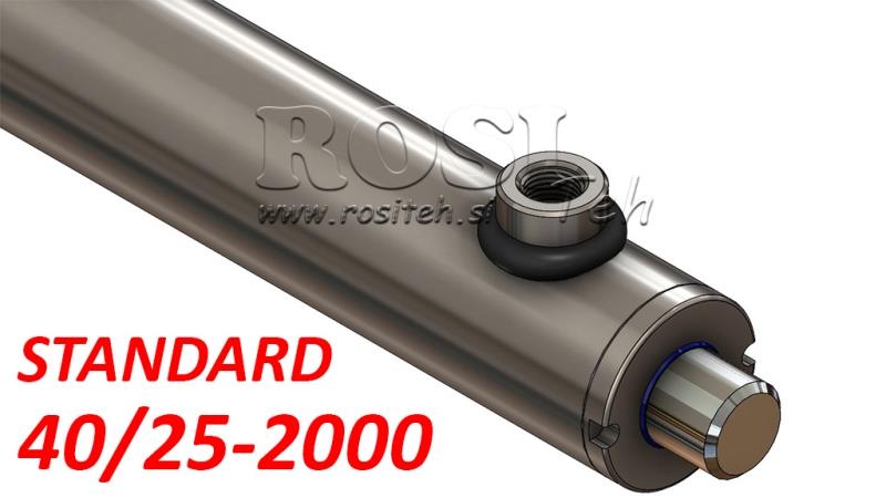 HYDRAULICKÝ VÁLEC STANDARD 40/25-2000