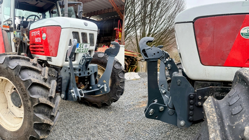 PŘEDNÍ HYDRAULIKA TRAKTORU 2KAT PRO TRAKTOR 1500KG