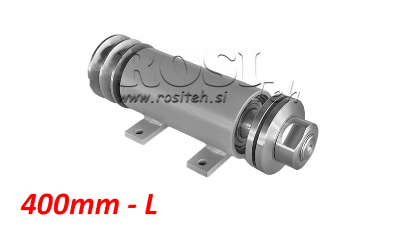 CAST IRON CIRCULAR SAW SHAFT 400MM (LEFT THREAD)