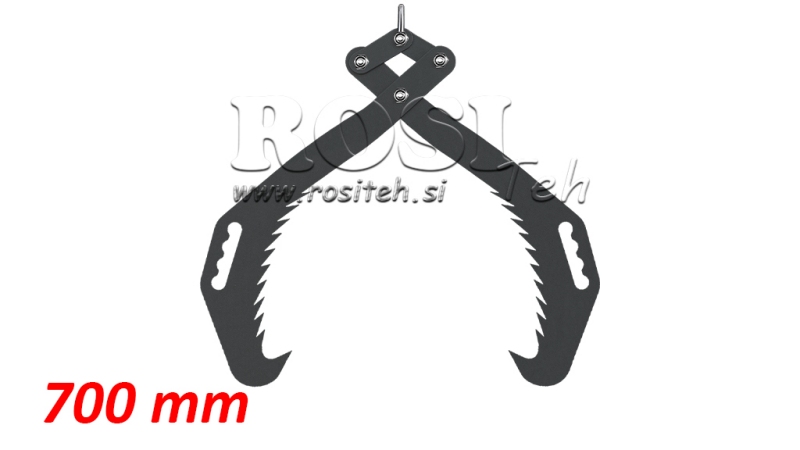 RUKOJEŤ LESNICKÉHO DRAPÁKU HD70 (700 MM) - LAKOVANÁ