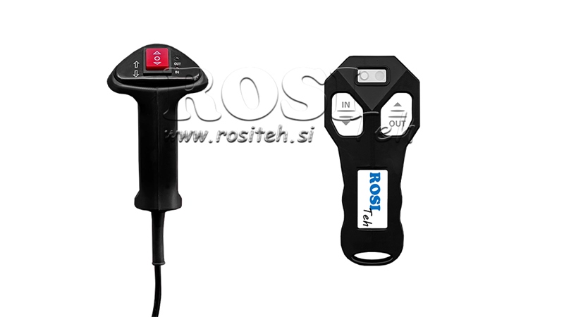 12 V ELEKTRICKÝ NAVIJÁK RS-8000 - 3620 KG - OCELOVÉ LANO - ECO