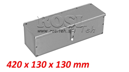 KOVINSKI ZABOJ 420x130x130