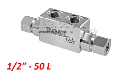 BLOKOVACÍ VENTIL VBPDE 1/2 - 50LIT