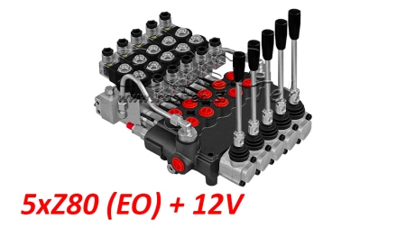 HYDRAULICKÝ VENTIL 5XP80 - EO+12V
