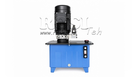 MINI HIDRAVLIČNI AGREGAT 380V AC (4 kW) - 8 cc - 12 lit/min - tank 25 lit