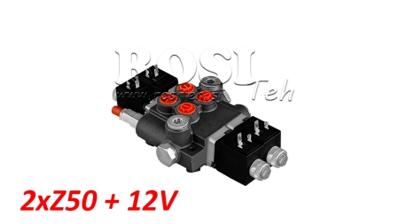 HIDRAVLIČNI VENTIL 2xZ50+12V DC