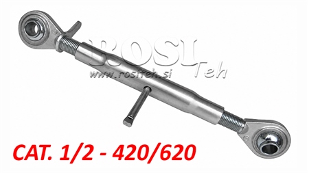 TRAKTOROVÝ ZÁVITOVÝ TŘETÍ BOD KAT 1/2 M27X3 - 420/620