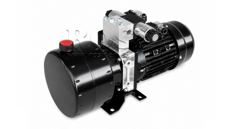 MINI HYDRAULICKÁ JEDNOTKA 230V AC (0.75 kW) - 3.7 cc - 5.2 lit/min - nádrž 4 lit