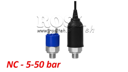 HYDRAULIKTRYK SWITCH K4 - NC 5-50 BAR (MAX.200BAR)