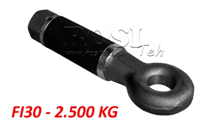 OTÁČIVÝ TAŽNÝ KLOBOUK FI30 2500/400KG