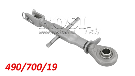 ZÁVITOVÝ OČNÍ BOČNÍ BOD 490/700/19