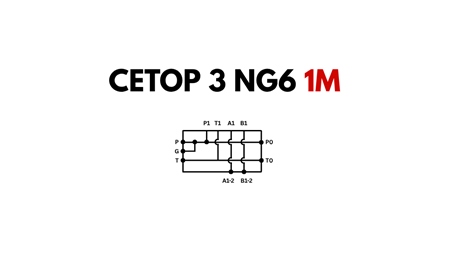 ZÁKLAD CETOP3 NG6 1M