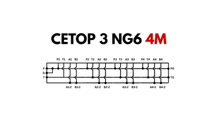 ZÁKLAD CETOP3 NG6 4M