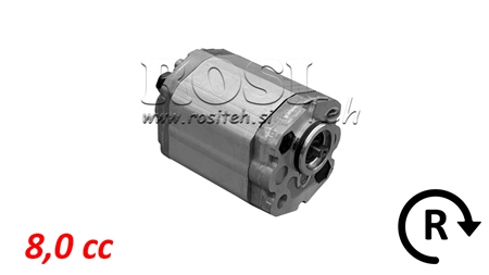 HYDRAULICKÉ ČERPADLO 10C8.0X302 8.0 CC PRAVÉ