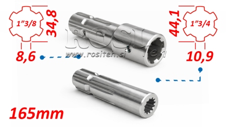 ADAPTATEUR P.T.O. 1 3/8 à 1 3/4