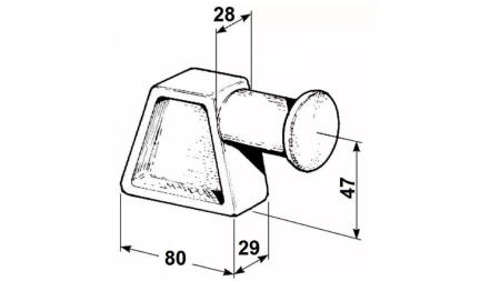 ZAVÍRACÍ STRANA TYP CIERE MALÁ