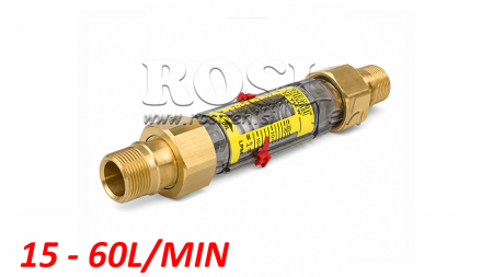 MEDIDOR DE FLUJO DE TUBERÍA 15 a 60 litros/min