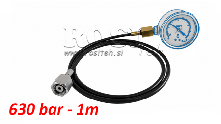 MĚŘÍCÍ TRUBKA PRO MANOMETR 630BAR DÉLKA 1 METER