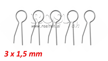 SADA BEZPEČNOSTNÍCH SPOJKŮ 3X1.5 (5KS)