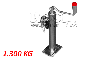 NAVOJNA PODPORNA NOGA S CEVNIM PRIKLJUČKOM 1300 kg