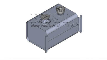 METALLI TANKKI YLÄ 60 LIT 310X380X560MM